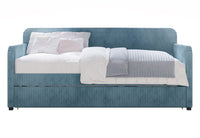 Home Design Melissa Twin Upholstered Daybed With Trundle