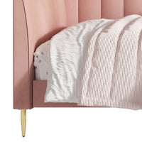 Home Design Delano Twin Upholstered Daybed, Vertical-Channel Tufted Daybed for Adult, Easy Assembly