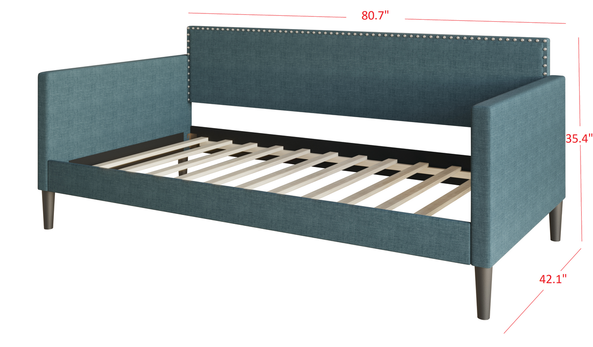 Home Design Sutton Upholstered Twin Daybed