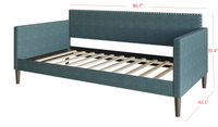Home Design Sutton Upholstered Twin Daybed