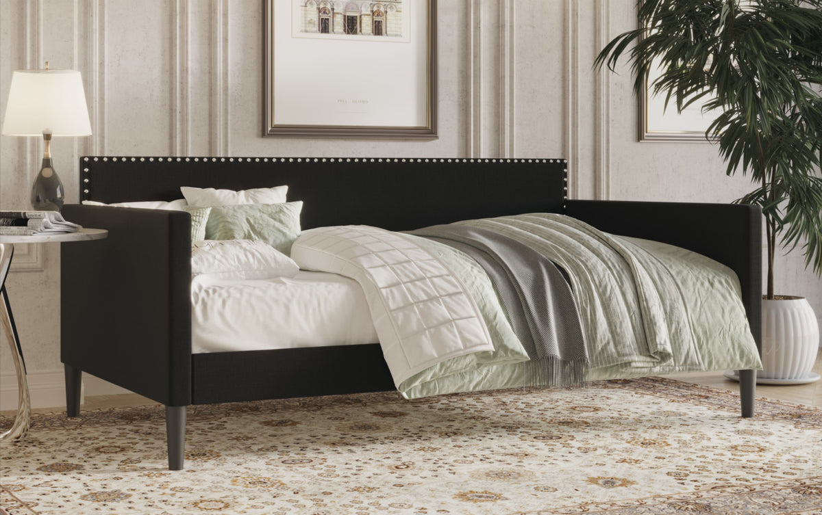 Home Design Sutton Upholstered Twin Daybed