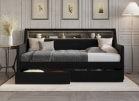 Home Design Brianna Upholstered Twin Daybed