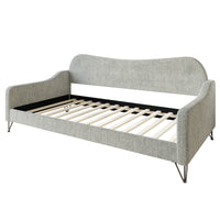 Home Design Natty Upholstered Twin Daybed, for Adult Bedroom or Guest Room