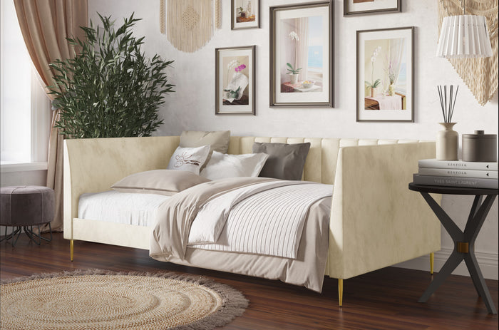 Home Design Dayton Upholstered Twin Daybed