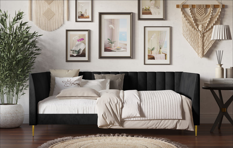 Home Design Dayton Upholstered Twin Daybed