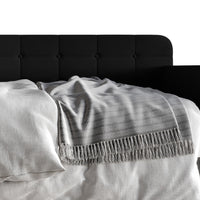 Home Design Fallon Linen Upholstered Daybed for Kids and Adults