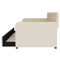 Home Design Elyria Diamond Button Tufted Velvet Upholstered Daybed