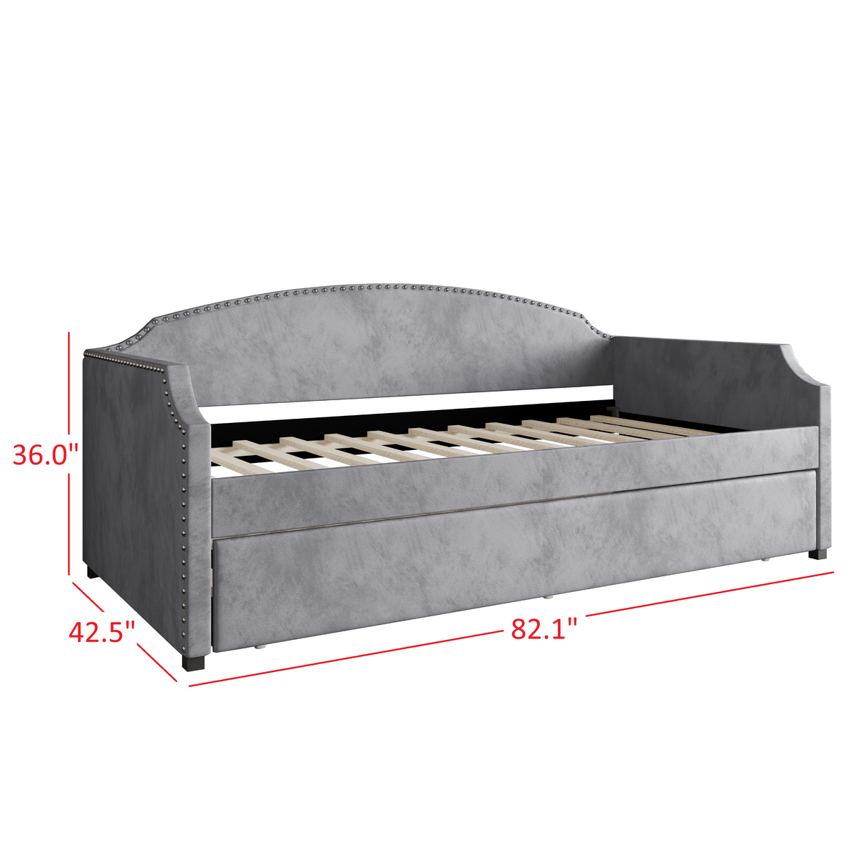 Home Design Kilgore Upholstered Twin Daybed