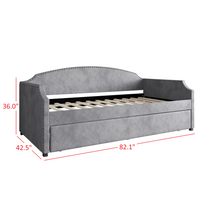 Home Design Kilgore Upholstered Twin Daybed