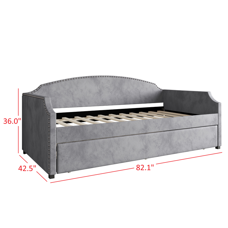 Home Design Kilgore Upholstered Twin Daybed