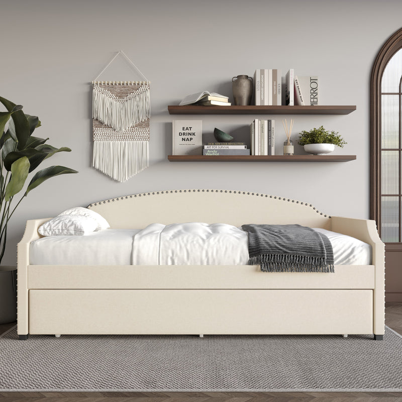 Home Design Kilgore Upholstered Twin Daybed