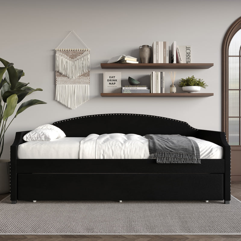Home Design Kilgore Upholstered Twin Daybed