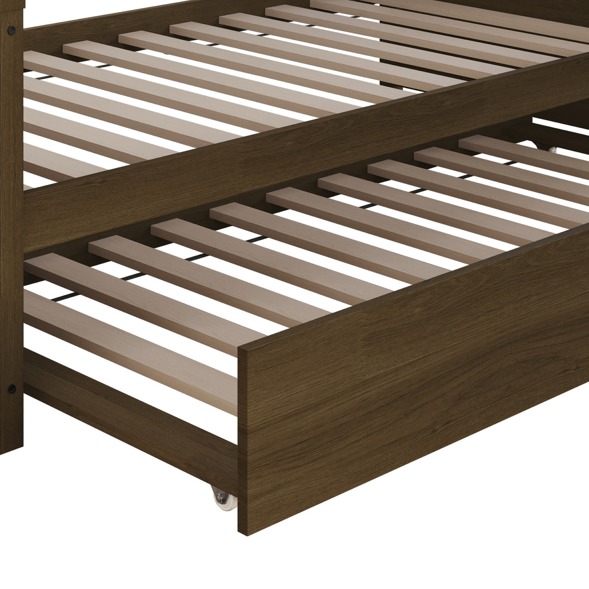 Home Design Minot Twin Wood Daybed with Pull-out Trundle