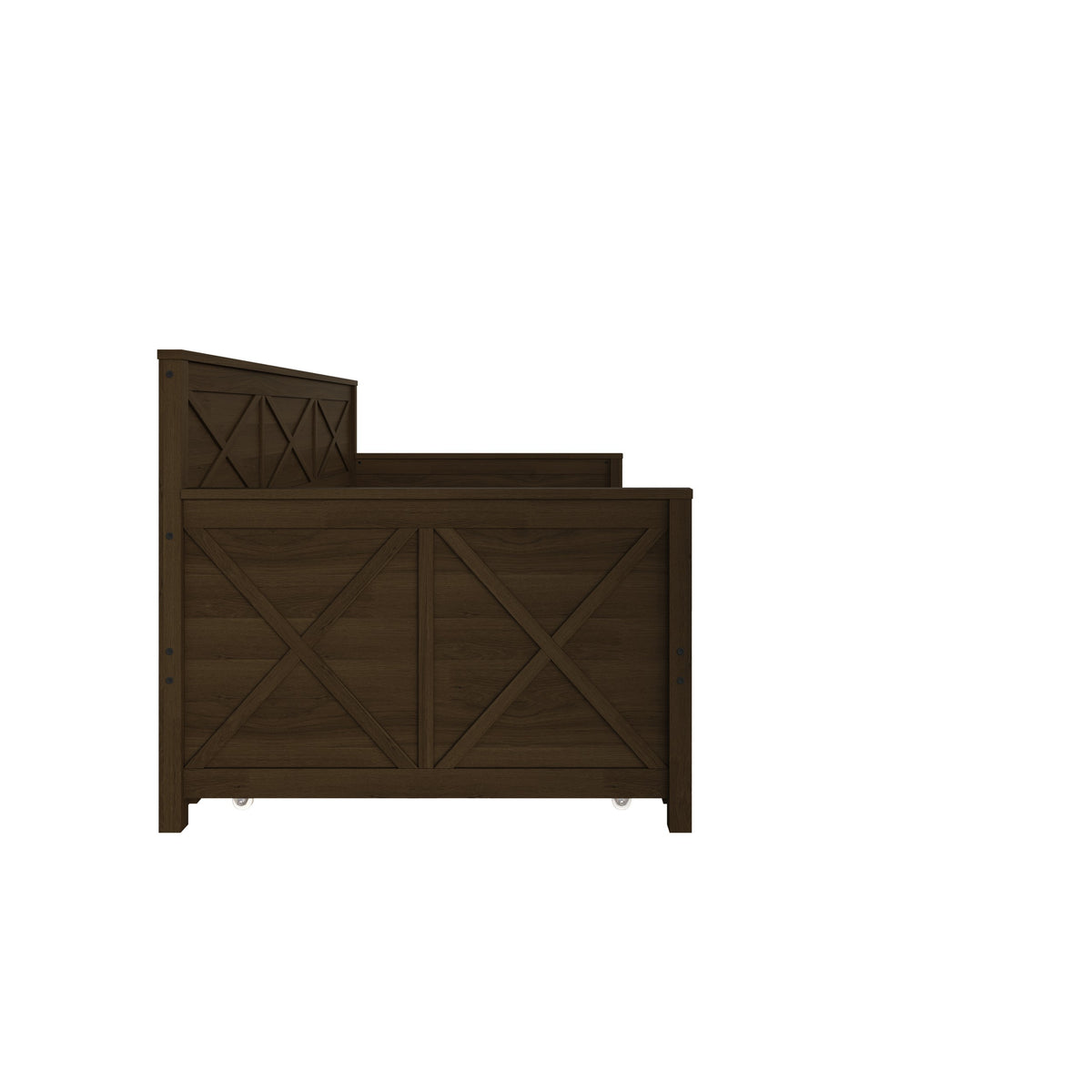 Home Design Minot Twin Wood Daybed with Pull-out Trundle