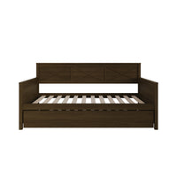 Home Design Minot Twin Wood Daybed with Pull-out Trundle
