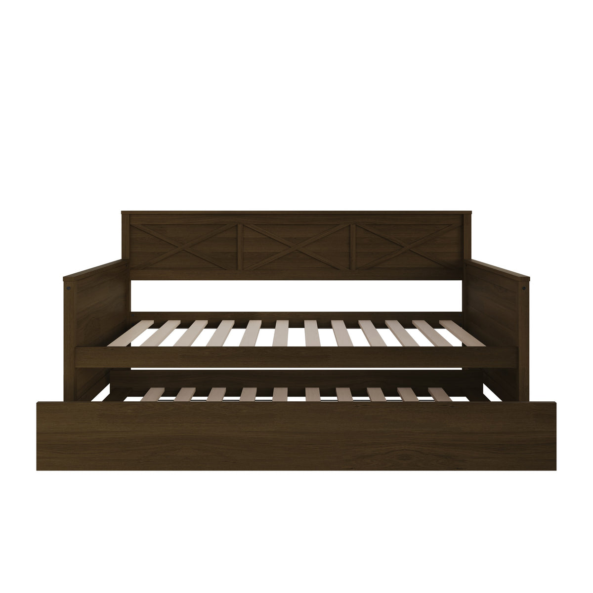 Home Design Minot Twin Wood Daybed with Pull-out Trundle