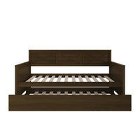 Home Design Minot Twin Wood Daybed with Pull-out Trundle
