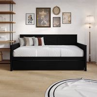 Home Design Minot Twin Wood Daybed with Pull-out Trundle