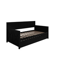 Home Design Minot Twin Wood Daybed with Pull-out Trundle