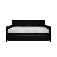 Home Design Minot Twin Wood Daybed with Pull-out Trundle