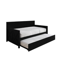 Home Design Minot Twin Wood Daybed with Pull-out Trundle