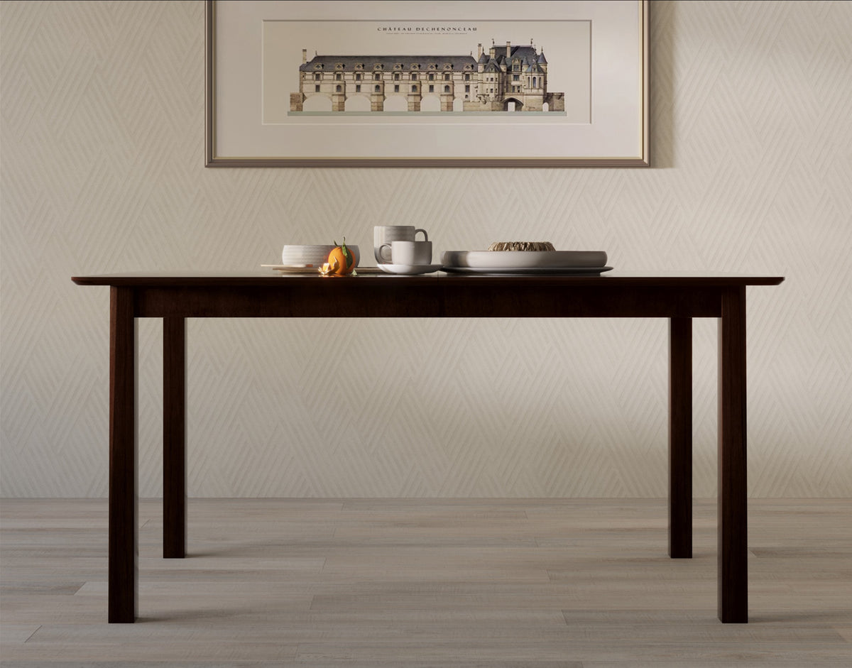Home Design Jesse Dining Table, Dark Brown