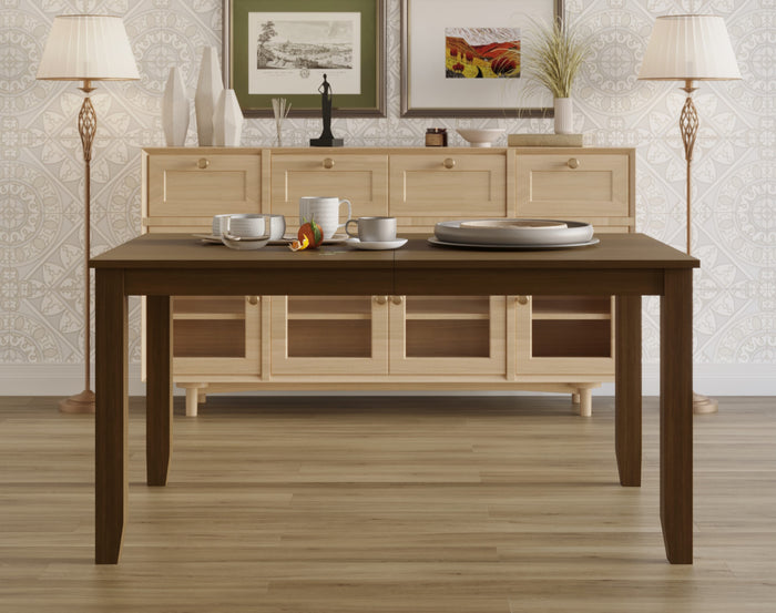 Home Design Cindy Dining Set, Brown