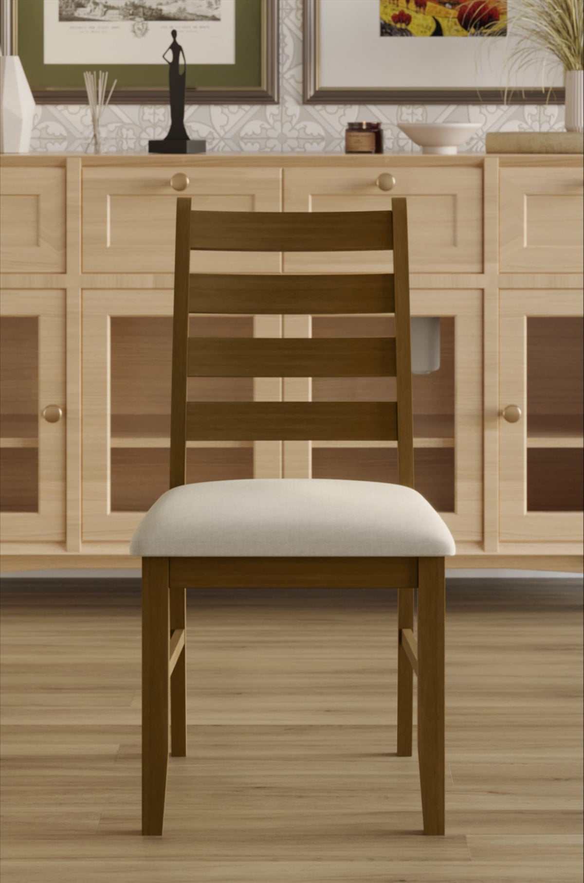 Home Design Cindy Dining Set, Brown