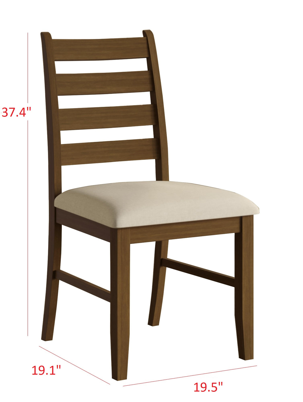 Home Design Cindy Dining Set, Brown