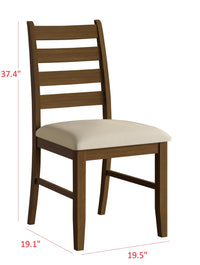 Home Design Cindy Dining Set, Brown