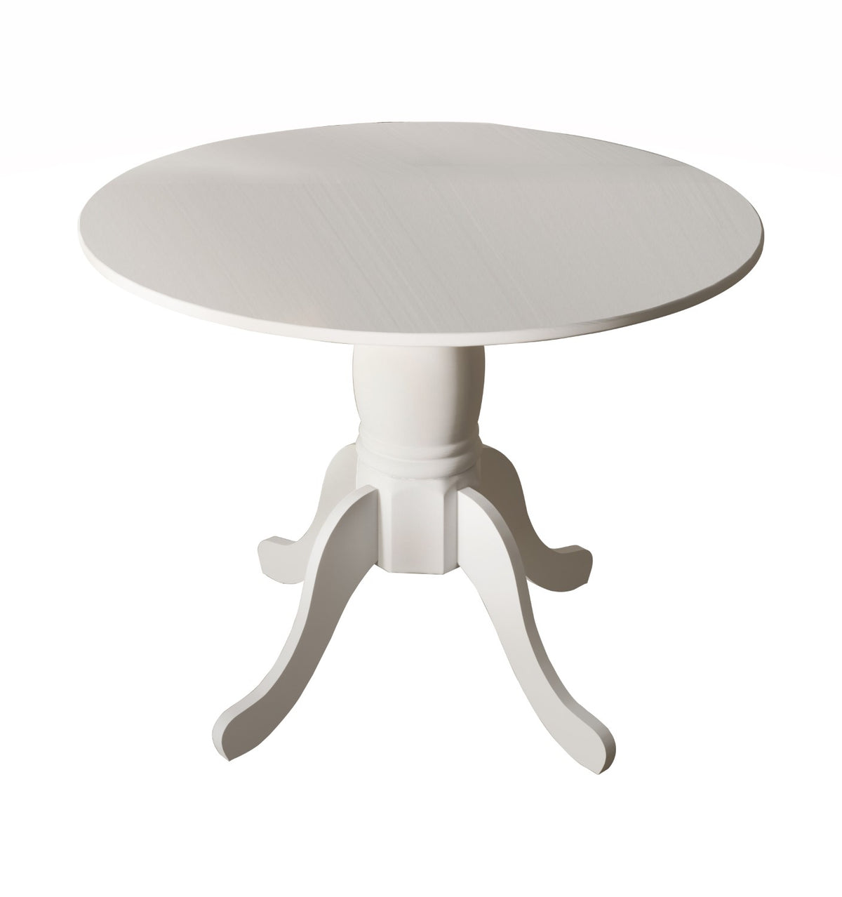 Home Design Olivia 5 Piece Dining Set, White, Gray/White