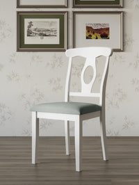 Modesto 5-Piece Dining Set, Rectangular Table with Upholstered Chairs, Sturdy Construction, Timeless Design
