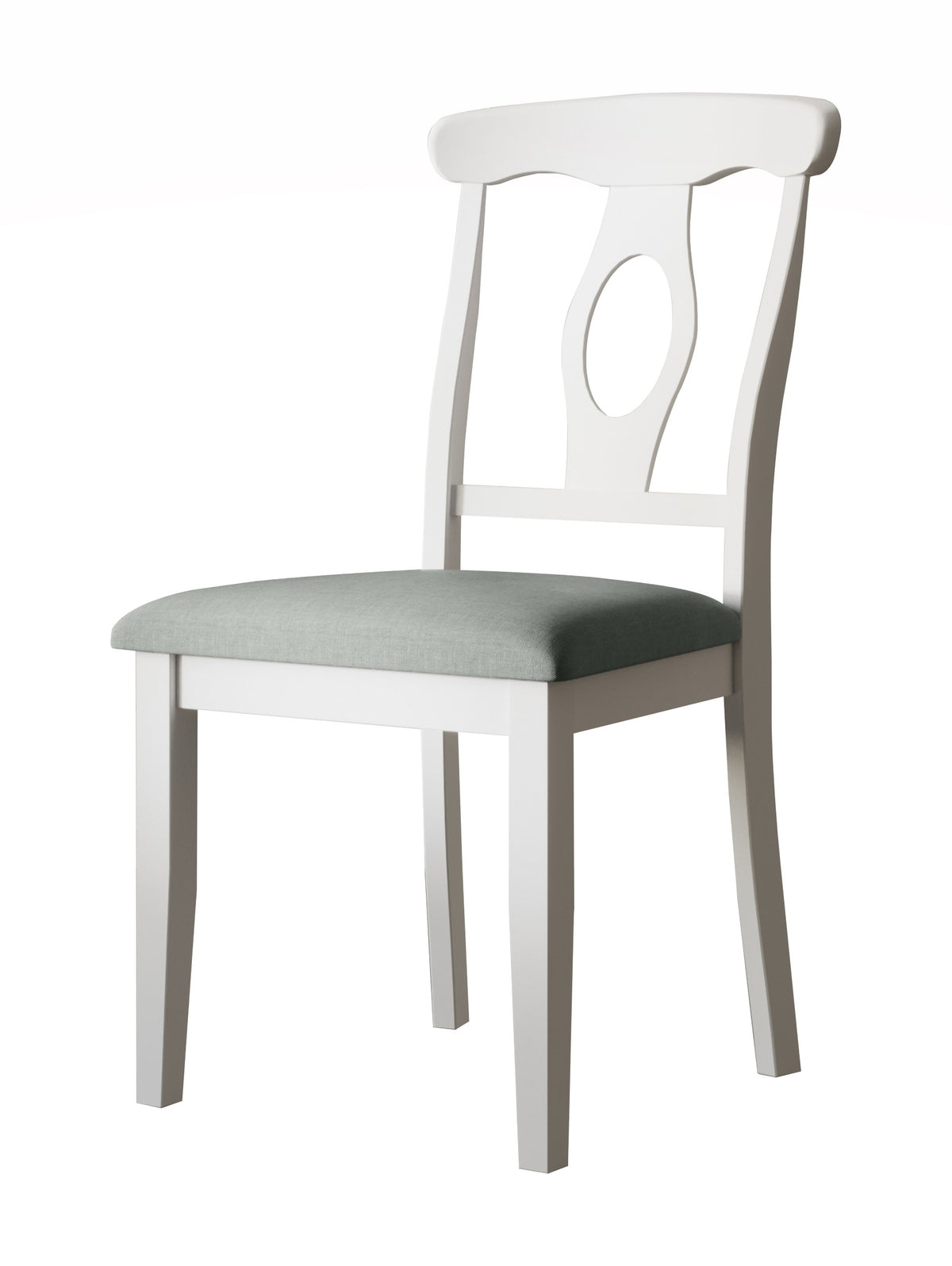Modesto 5-Piece Dining Set, Rectangular Table with Upholstered Chairs, Sturdy Construction, Timeless Design