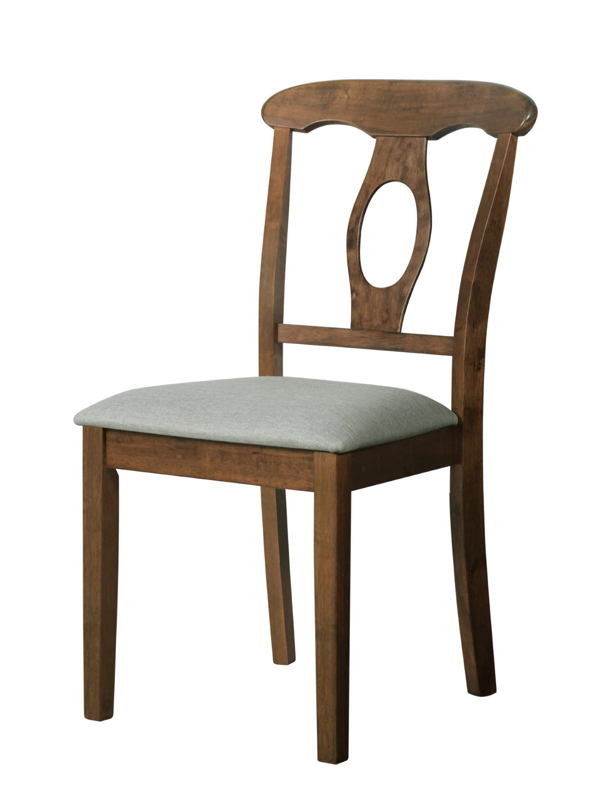 Home Design Olivia 5 Piece Dining Set, Brown, Gray/Brown