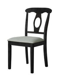 Modesto 5-Piece Dining Set, Rectangular Table with Upholstered Chairs, Sturdy Construction, Timeless Design