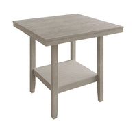 Home Design Macon 5 Piece Counter Height Dining Set, Antique Gray, Easy Assembly