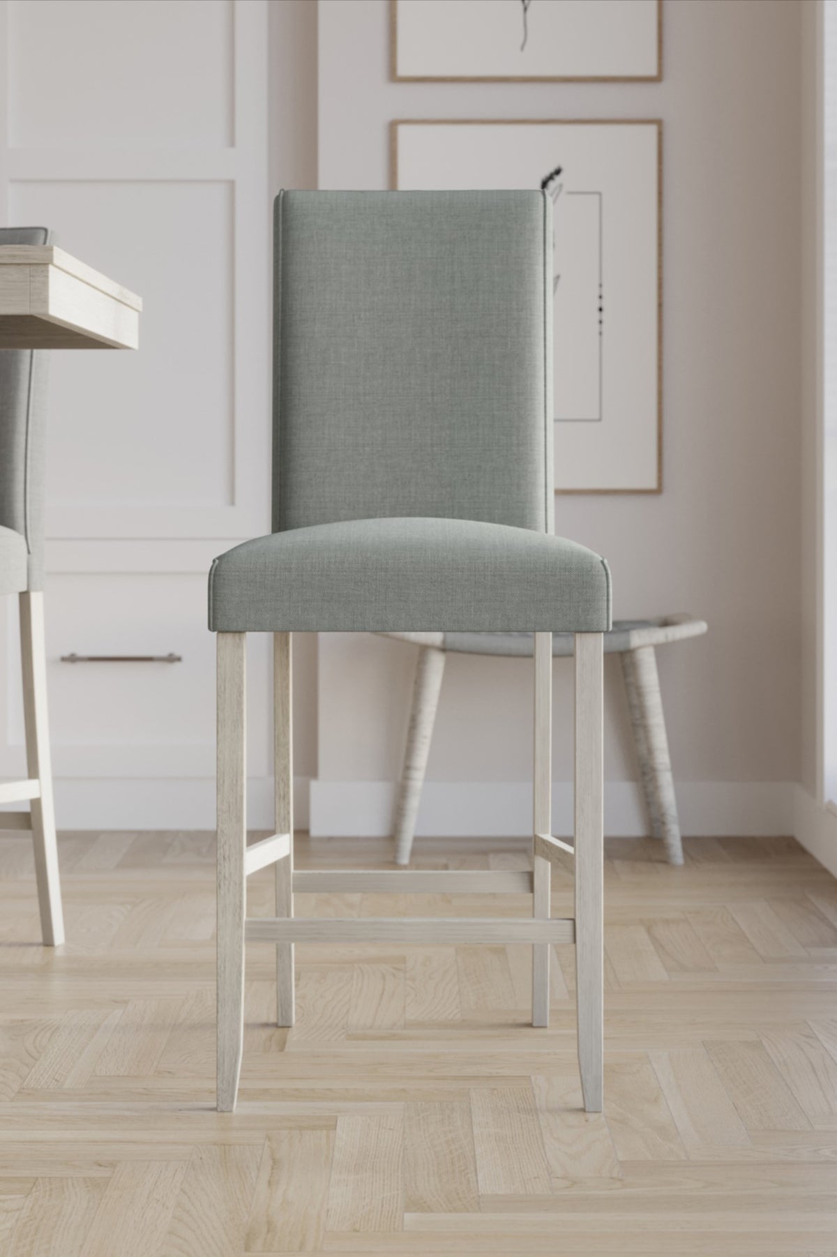 Home Design Macon Counter Height Dining Chair (Set of 4)
