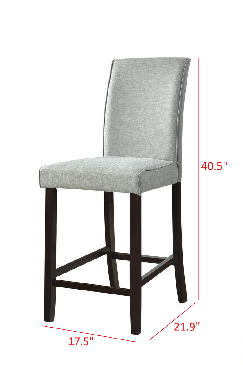 Home Design Macon Counter Height Dining Chair (Set of 4)