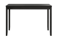 Home Design Greenville Dining Set, Black