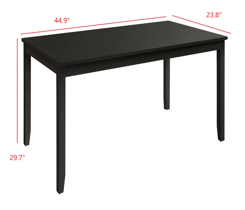 Home Design Greenville Dining Set, Black