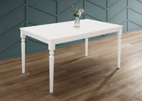 Modesto 5-Piece Dining Set, Rectangular Table with Upholstered Chairs, Sturdy Construction, Timeless Design