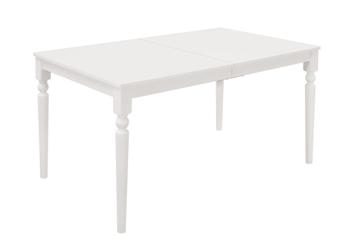 Modesto 5-Piece Dining Set, Rectangular Table with Upholstered Chairs, Sturdy Construction, Timeless Design