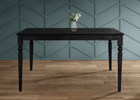 Modesto 5-Piece Dining Set, Rectangular Table with Upholstered Chairs, Sturdy Construction, Timeless Design