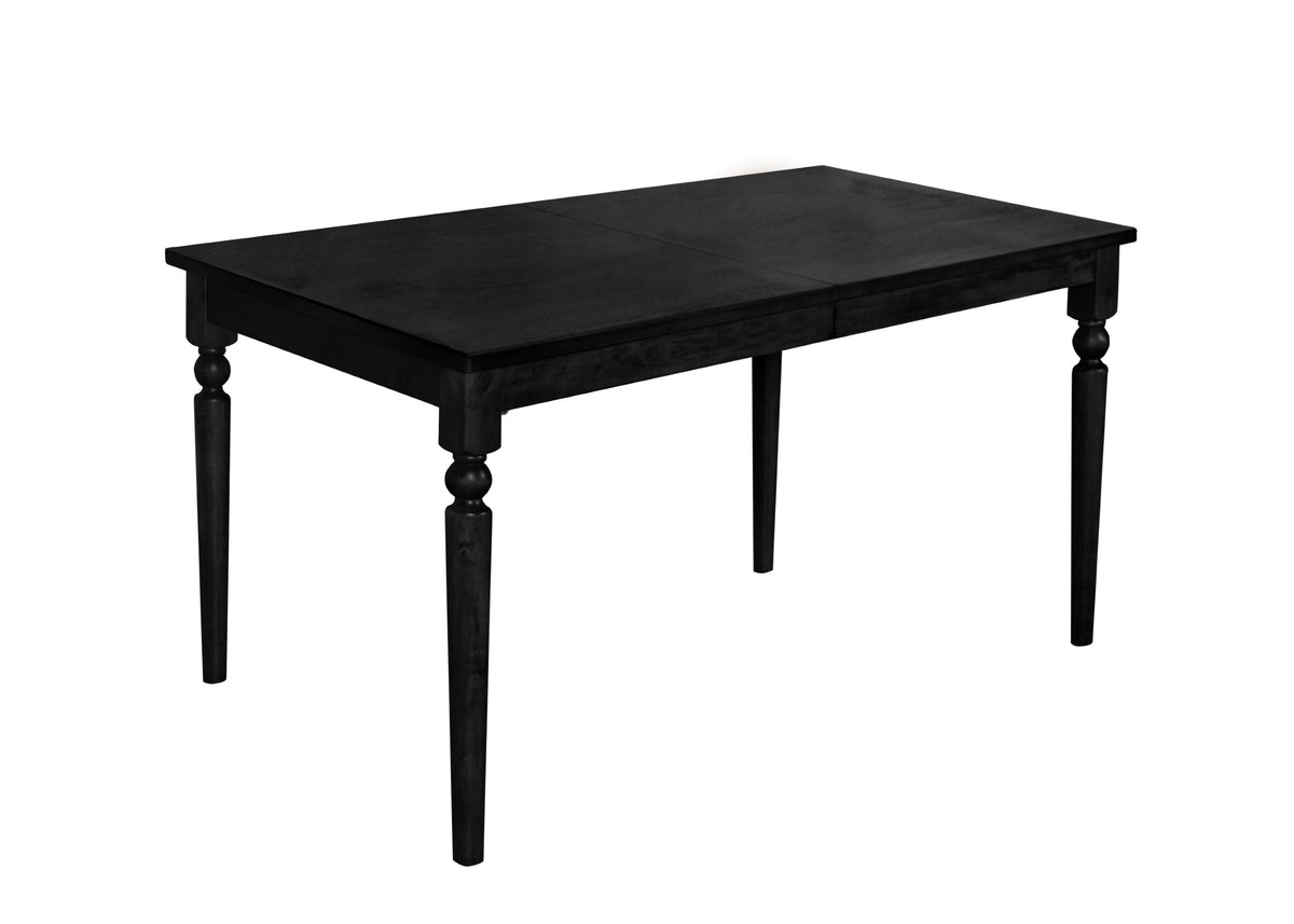 Modesto 5-Piece Dining Set, Rectangular Table with Upholstered Chairs, Sturdy Construction, Timeless Design