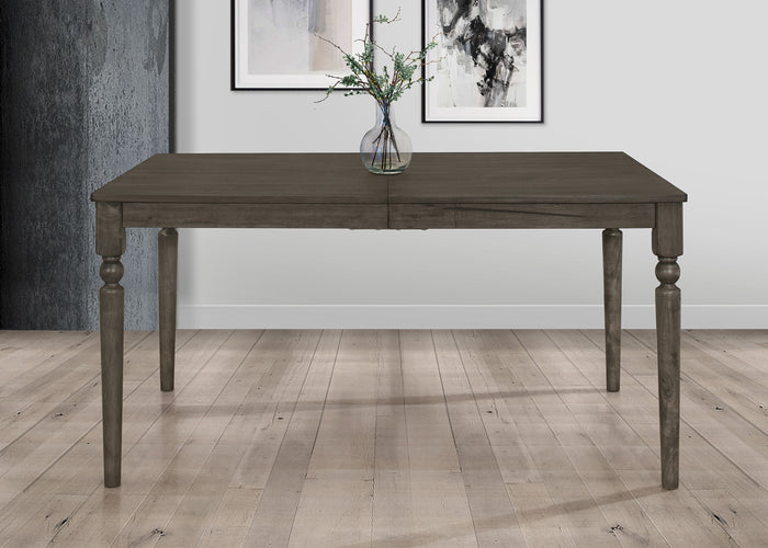 Clinton 7-pieces Dining Table and Chair Table only - Taupe