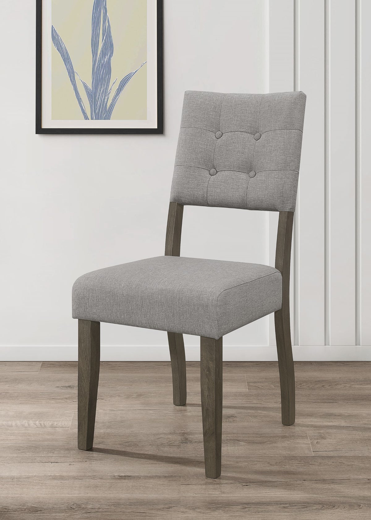 Home Design Derry Dining Chair, Taupe