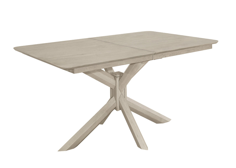 Home Design Geneva Dining Table, Antique Gray