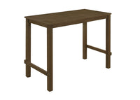 Home Design Rolla Counter Height Dining Set, Brown, Warm Gray/Brown
