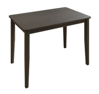Home Design 5 Pieces Denwin Dining Set Table and 4 Chairs, Taupe