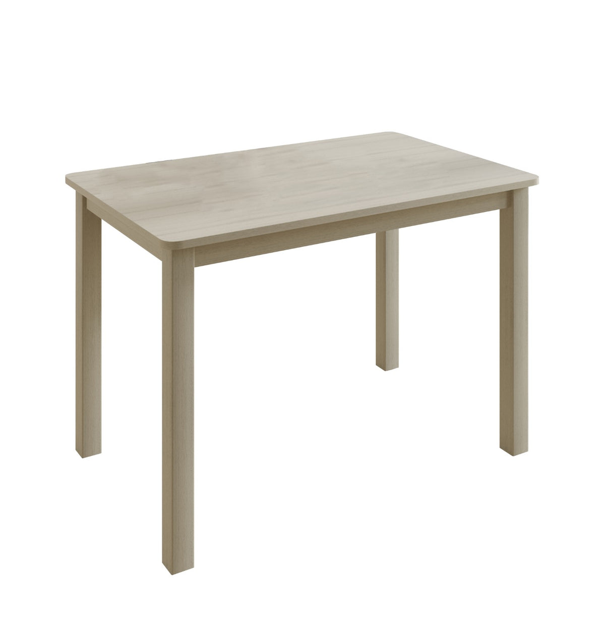 Home Design 5 Pieces Milford Starter Modern Indoor Dining Set, Table and 4 Chairs - Antique Grey